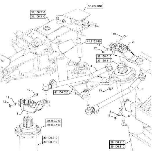 944007497 - тяга рулевая