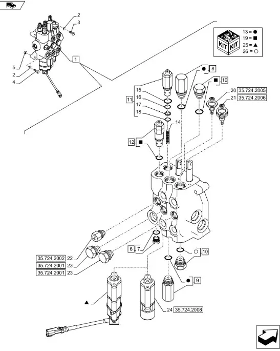 87455550 - Клапан